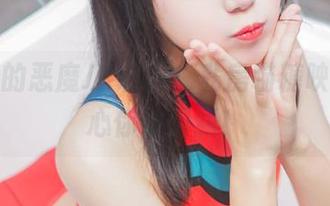 原图中的恶魔JK制服，私房喵糖映画，小心你被萌到！