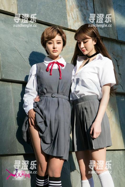 UGirls尤果网 - 精选毛COCO白裙写真，裙子上的每个皱褶都在诉说